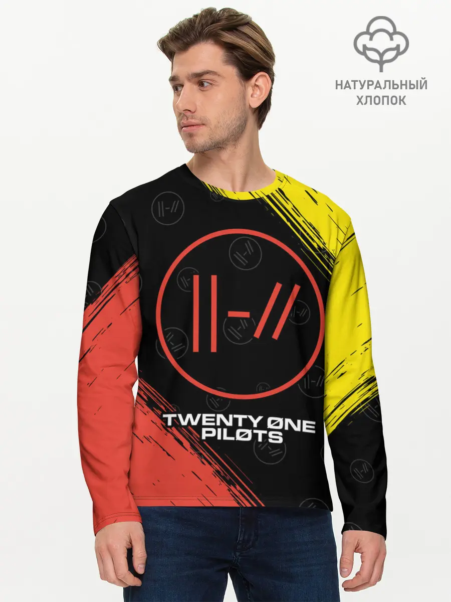 Мужской лонгслив базовый / TWENTY ONE PILOTS / 21 PILOTS (P007_P004ooo2670581, P004ooo2670581)