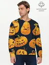 Мужской лонгслив базовый / Праздничные тыквы (P007_P004ooo2671335, P004ooo2671335)