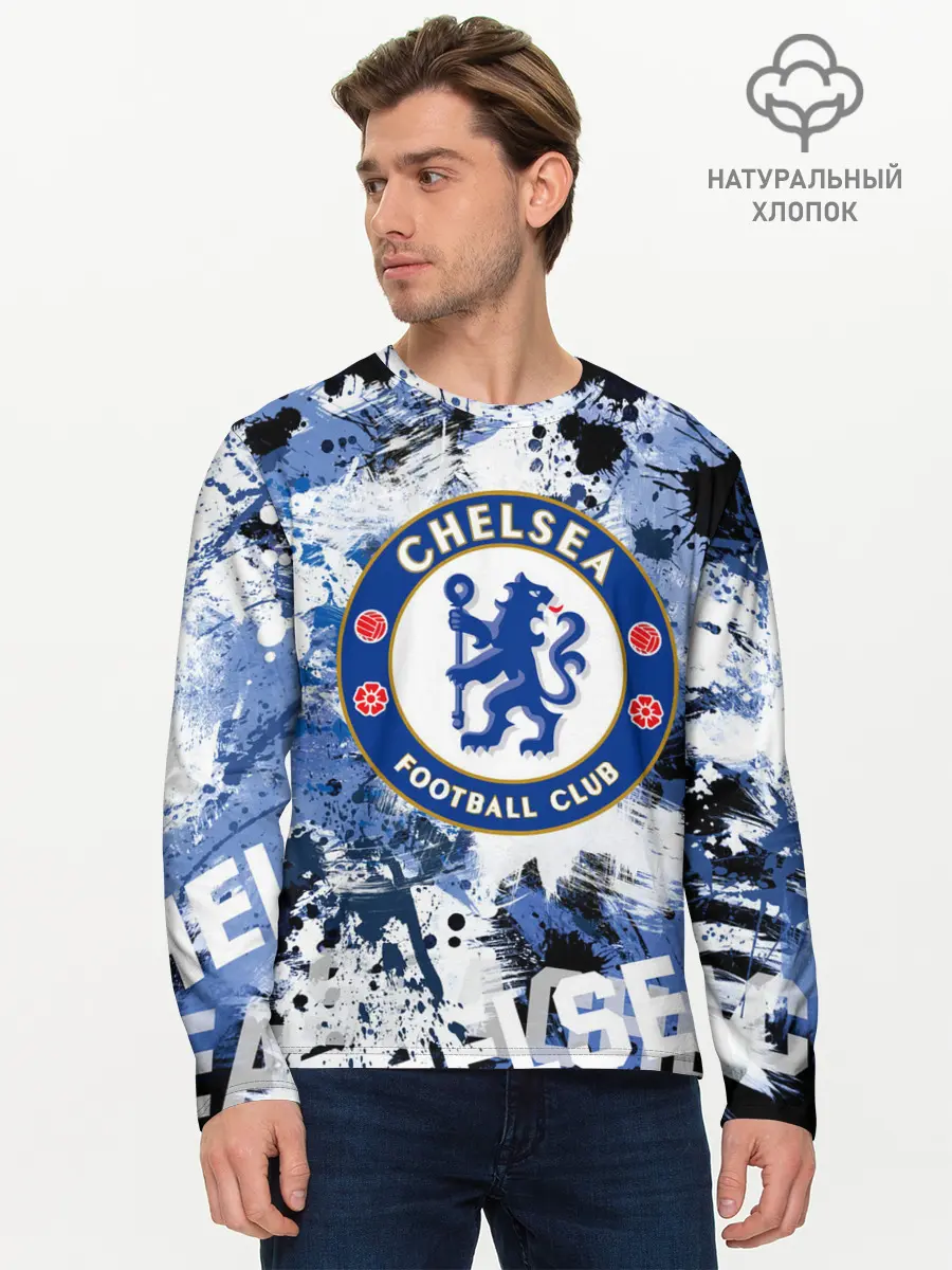 Мужской лонгслив базовый / Chelsea (P007_P004ooo2672849, P004ooo2672849)