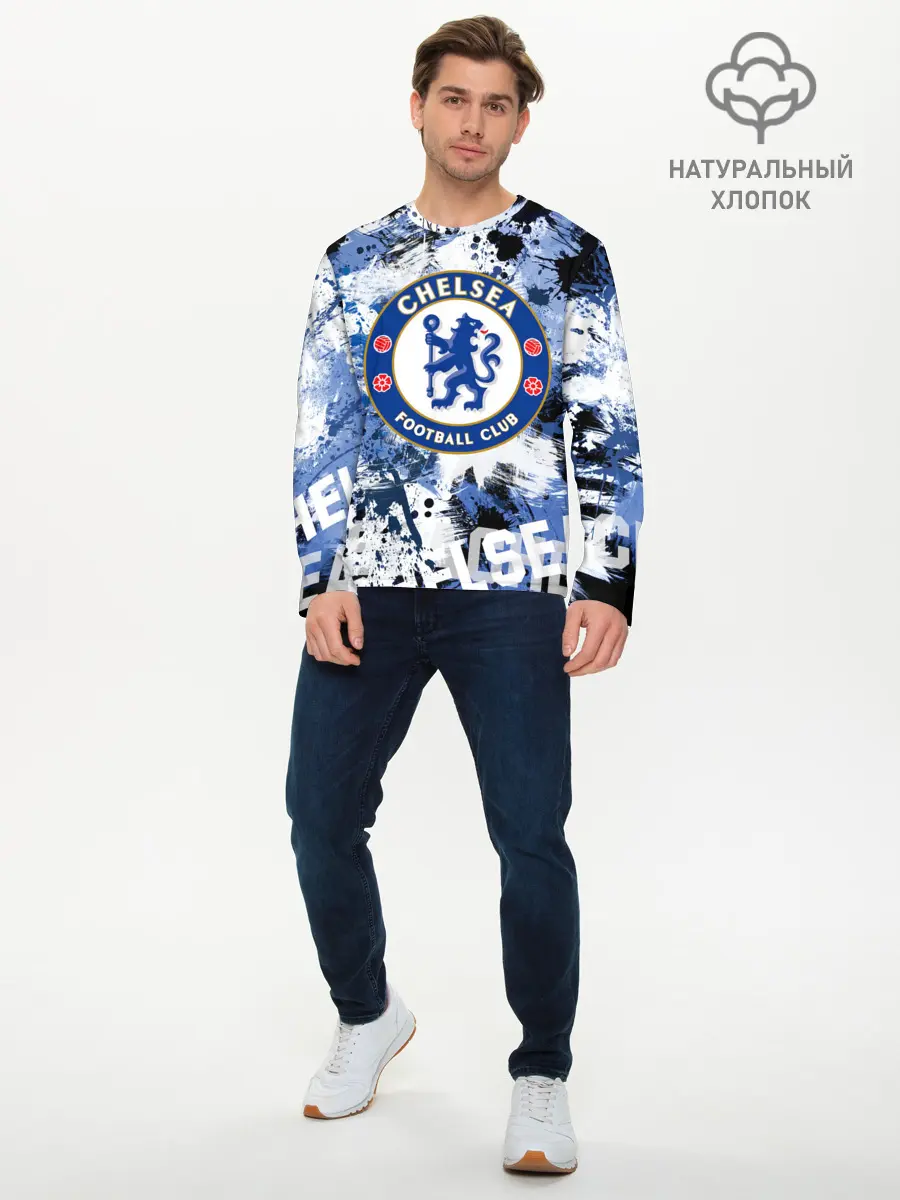 Мужской лонгслив базовый / Chelsea (P007_P004ooo2672849, P004ooo2672849)