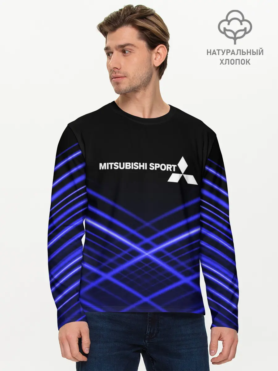 Мужской лонгслив базовый / MITSUBISHI (P007_P004ooo2672607, P004ooo2672607)
