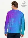Мужской лонгслив базовый / BACKGROUND IN NEON (P007_P004ooo2674745, P004ooo2674745)