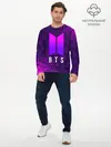 Мужской лонгслив базовый / BTS / БТС (P007_P004ooo2674253, P004ooo2674253)