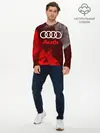 Мужской лонгслив базовый / AUDI / АУДИ (P007_P004ooo2675979, P004ooo2675979)