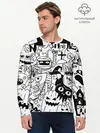 Мужской лонгслив базовый / Halloween (P007_P004ooo2676269, P004ooo2676269)