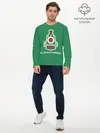 Мужской лонгслив базовый / Не стой на пути паровоза! (P007_P004ooo2676347, P004ooo2676347)