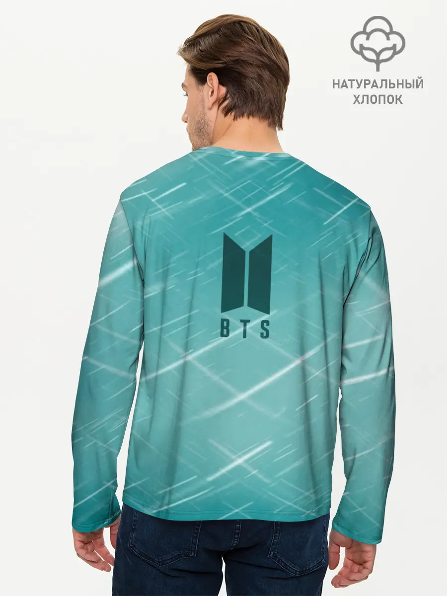Мужской лонгслив базовый / BTS (P007_P004ooo2677015, P004ooo2677015)