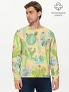 Мужской лонгслив базовый / Кактусы в пустыне (P007_P004ooo2677439, P004ooo2677439)