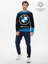 Мужской лонгслив базовый / BMW / БМВ (P007_P004ooo2680139, P004ooo2680139)