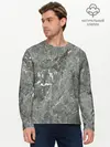 Мужской лонгслив базовый / Grey (P007_P004ooo2682247, P004ooo2682247)