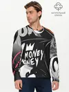 Мужской лонгслив базовый / Money, money (P007_P004ooo2681429, P004ooo2681429)