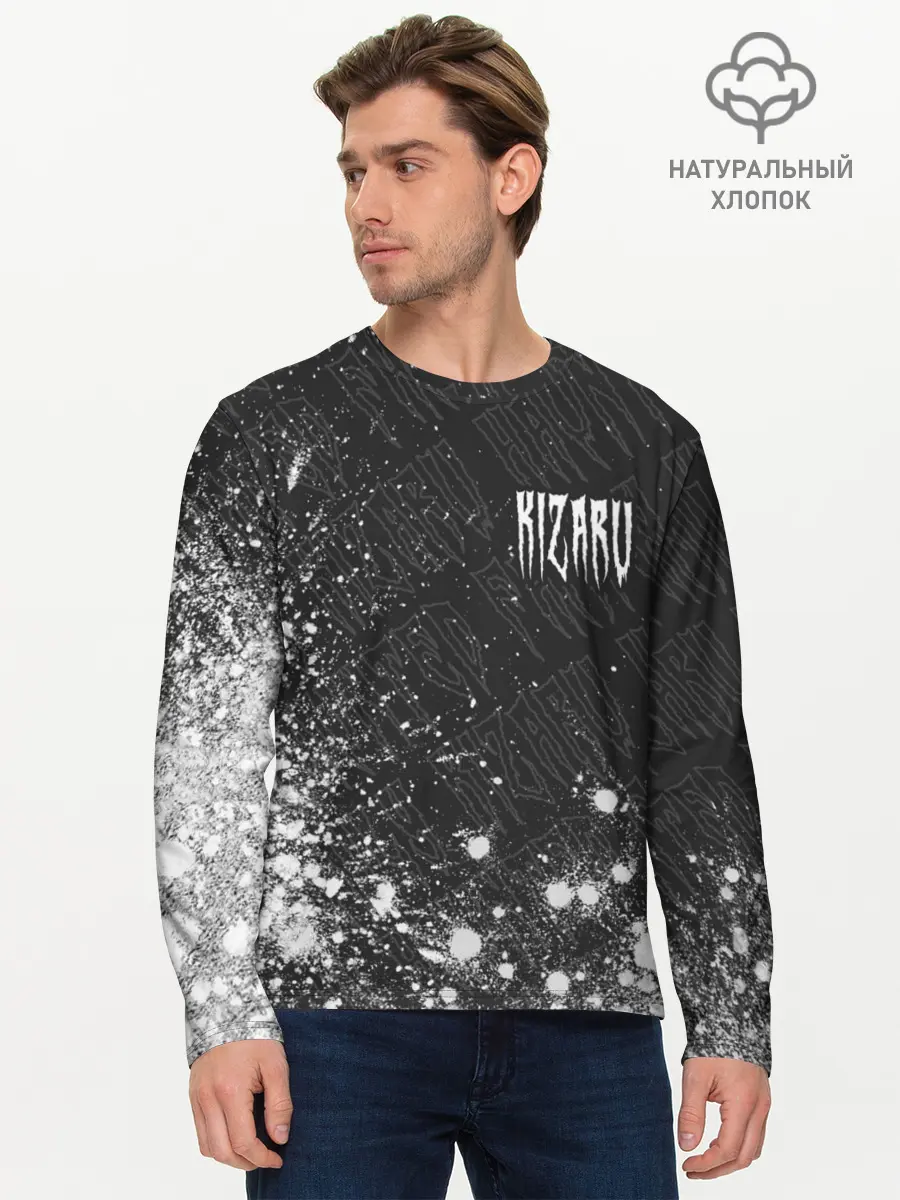 Мужской лонгслив базовый / KIZARU / КИЗАРУ (P007_P004ooo2683123, P004ooo2683123)