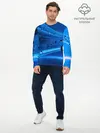 Мужской лонгслив базовый / Space (P007_P004ooo2683291, P004ooo2683291)