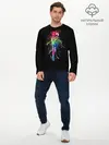 Мужской лонгслив базовый / Попугай (P007_P004ooo2685203, P004ooo2685203)