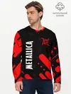 Мужской лонгслив базовый / METALLICA / МЕТАЛЛИКА (P007_P004ooo2685045, P004ooo2685045)