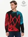 Мужской лонгслив базовый / WATCH DOGS LEGION / ВОТЧ ДОГС (P007_P004ooo2685661, P004ooo2685661)