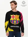Мужской лонгслив базовый / BARCELONA / БАРСЕЛОНА (P007_P004ooo2686377, P004ooo2686377)