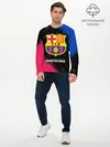 Мужской лонгслив базовый / BARCELONA / БАРСЕЛОНА (P007_P004ooo2686401, P004ooo2686401)