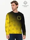 Мужской лонгслив базовый / NIRVANA / НИРВАНА (P007_P004ooo2688007, P004ooo2688007)