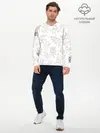 Мужской лонгслив базовый / Ползучие жучки (P007_P004ooo2688315, P004ooo2688315)