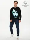 Мужской лонгслив базовый / Marilyn Manson (P007_P004ooo2691423, P004ooo2691423)