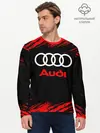 Мужской лонгслив базовый / AUDI / АУДИ (P007_P004ooo2692679, P004ooo2692679)
