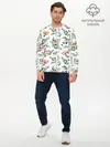 Мужской лонгслив базовый / Лесные животные (P007_P004ooo2693059, P004ooo2693059)