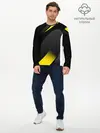 Мужской лонгслив базовый / SPORT WEAR YELLOW (P007_P004ooo2694517, P004ooo2694517)