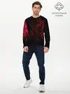 Мужской лонгслив базовый / Fire (P007_P004ooo2693843, P004ooo2693843)