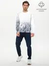 Мужской лонгслив базовый / зимний лес (P007_P004ooo2694509, P004ooo2694509)