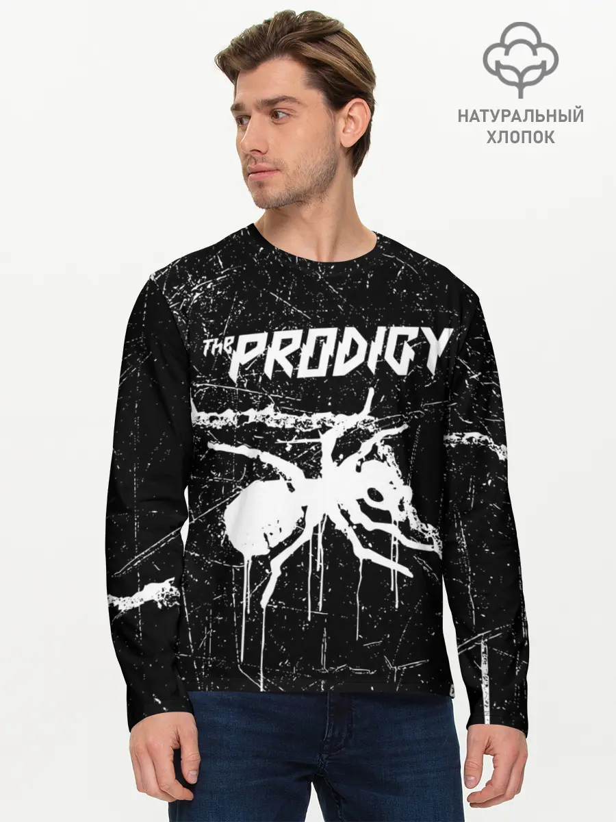 Мужской лонгслив базовый / THE PRODIGY. (P007_P004ooo2695949, P004ooo2695949)