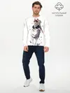 Мужской лонгслив базовый / Принцесса Мононоке (P007_P004ooo2695729, P004ooo2695729)