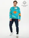 Мужской лонгслив базовый / Необычные планеты (P007_P004ooo2695579, P004ooo2695579)