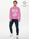 Мужской лонгслив базовый / BTS (P007_P004ooo2697303, P004ooo2697303)