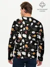 Мужской лонгслив базовый / Котята паттерн (P007_P004ooo2697811, P004ooo2697811)
