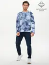 Мужской лонгслив базовый / Текстура. (P007_P004ooo2699037, P004ooo2699037)