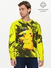 Мужской лонгслив базовый / Pikachu Pika Pika (P007_P004ooo2698623, P004ooo2698623)