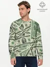 Мужской лонгслив базовый / Доллар (P007_P004ooo2698097, P004ooo2698097)