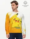 Мужской лонгслив базовый / Pikachu Pika Pika (P007_P004ooo2698629, P004ooo2698629)