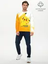 Мужской лонгслив базовый / Pikachu Pika Pika (P007_P004ooo2698629, P004ooo2698629)
