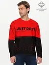 Мужской лонгслив базовый / JUST DO IT (P007_P004ooo2701407, P004ooo2701407)