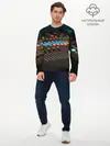 Мужской лонгслив базовый / МУЗЫКА (P007_P004ooo2700739, P004ooo2700739)