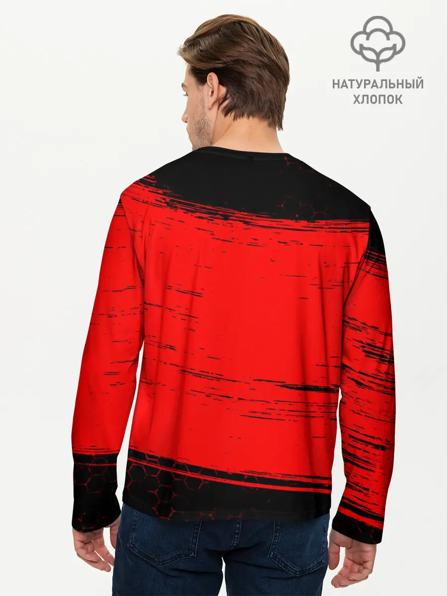 Мужской лонгслив базовый / JUST DO IT (P007_P004ooo2701417, P004ooo2701417)