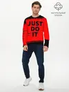 Мужской лонгслив базовый / JUST DO IT (P007_P004ooo2701417, P004ooo2701417)