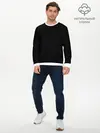 Мужской лонгслив базовый / Никогда не сдавайся (P007_P004ooo2699959, P004ooo2699959)