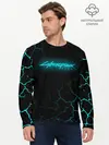 Мужской лонгслив базовый / CYBERPUNK 2077. (P007_P004ooo2700029, P004ooo2700029)