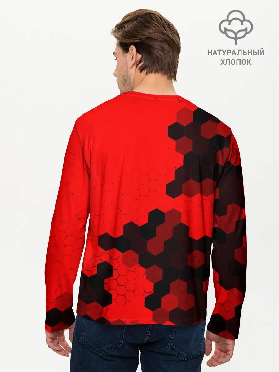 Мужской лонгслив базовый / JUST DO IT (P007_P004ooo2702973, P004ooo2702973)