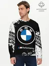Мужской лонгслив базовый / BMW / БМВ (P007_P004ooo2702699, P004ooo2702699)