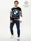 Мужской лонгслив базовый / BMW / БМВ (P007_P004ooo2702699, P004ooo2702699)