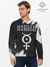 Мужской лонгслив базовый / MARILYN MANSON / М. МЭНСОН (P007_P004ooo2703097, P004ooo2703097)